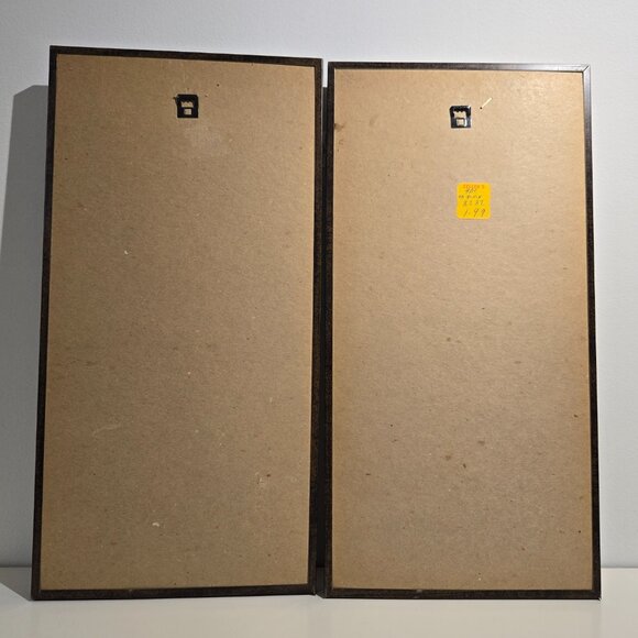 Vintage Maio Big Eye Ballerina Prints – 1960s Metal Frame Wall Art – Litho in US - Picture 12 of 16